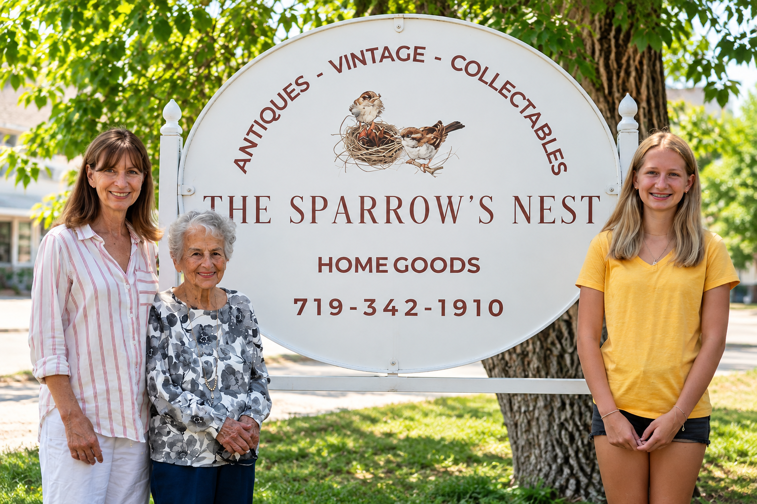 The Sparrow's Nest Antiques & Homegoods in Burlington, Colorado